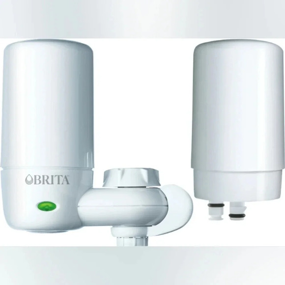 Brita‎ Elite Faucet Water Filtration Mount System White 2 Filters NIOB - Picture 4 of 8